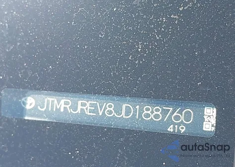 2018 Toyota Rav4 Hybrid Xle from USA, damaged, VIN JTMRJREV8JD188760
